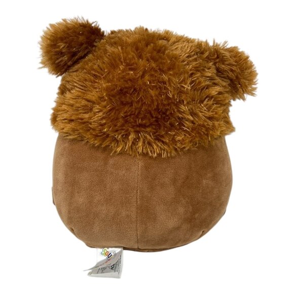 Squishmallows Kelly Toy Benny the BIgfoot 7 in Brown Furry Stuffed Animal Plush - Picture 3 of 8